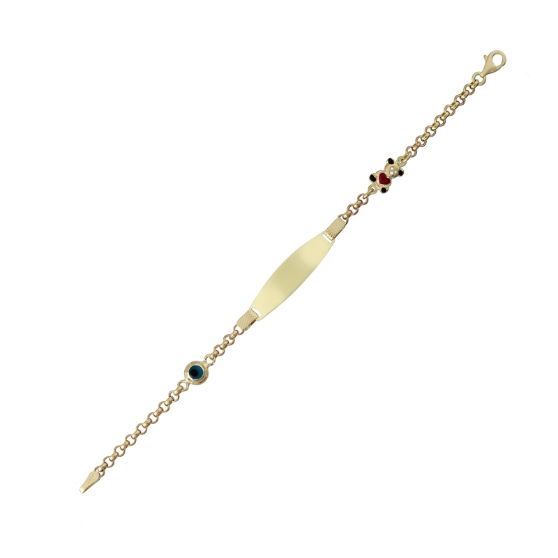 Çocuk Plakalı Bileklik CGB016