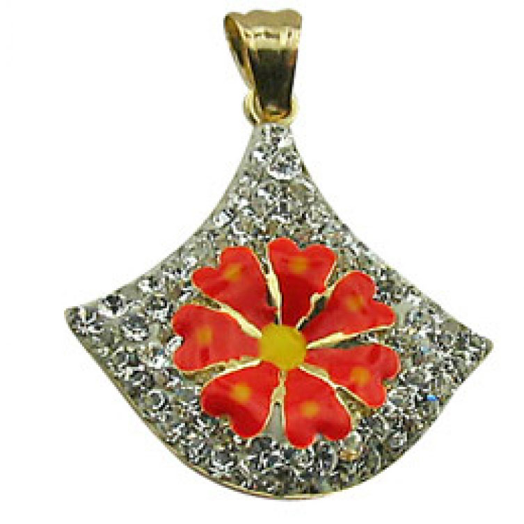 Kristal Mineli Kolye KSVM041