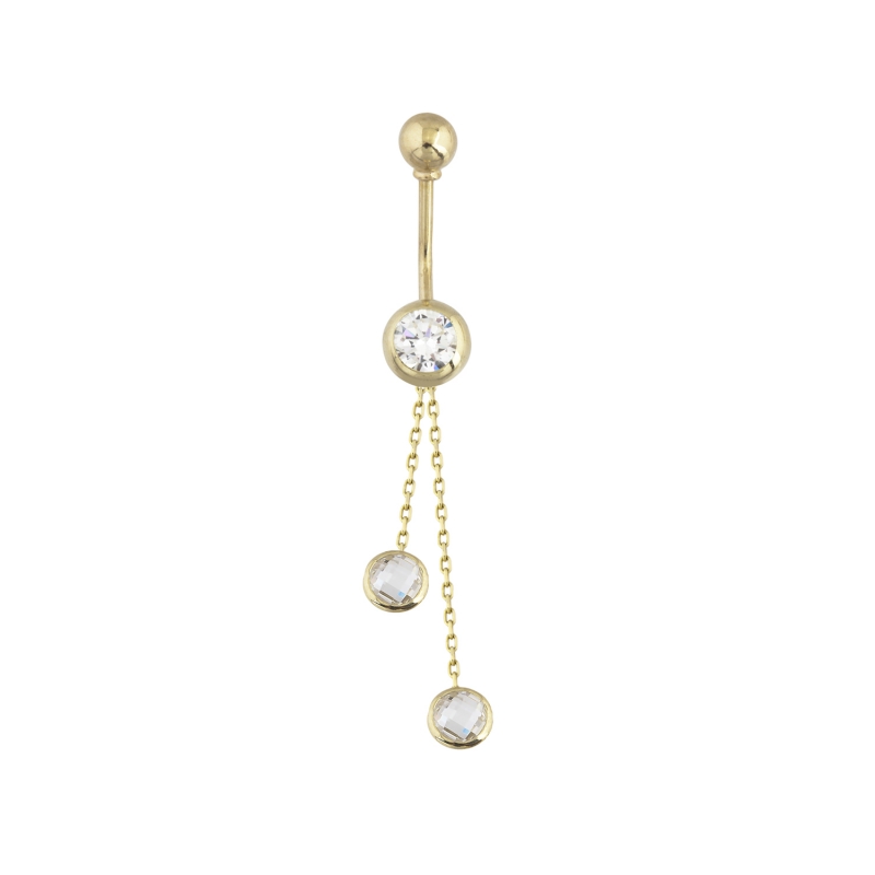 Taşlı Piercing PT089