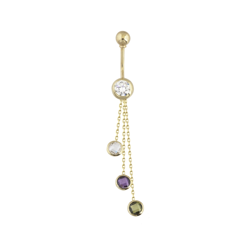 Taşlı Piercing PT094
