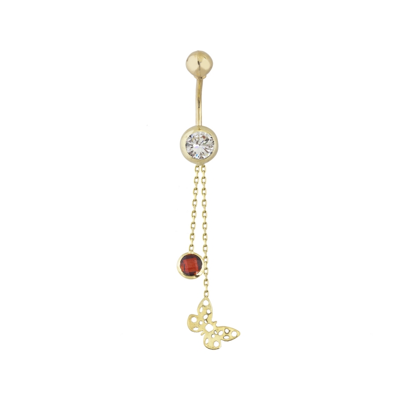 Taşlı Piercing PT097